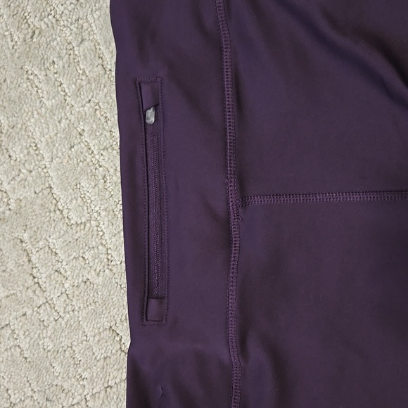 Nike Paint Splattered Purple Leggings - Picture 5 of 7